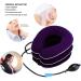 Purple Inflatable Cervical Neck Traction Device for Neck Pain Relief - Buy Online on SooperMarket.com