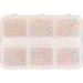 5 Boxes Nail Art Beads Glittery Nail Rhinestones Set with Different Shapes and Sizes Portable Plastic Manicure Art Beads with Transparent Storage Box Nail Art Decoration for Nail Salon - Buy Online on SooperMarket.com