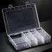 Yawdil 14 Grids Plastic Organizer Box With Dividers Large Grids Tackle Box Organizer Clear Snackle Box Container For Jewelry Art Diy Crafts Tapes Beads And Small Parts - Buy Online on SooperMarket.com