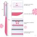 10 Pieces Eyebrow Razor for Women - Facial Shaver & Brow Shaper Trimmer Tool (Pink) - Buy Online on SooperMarket.com