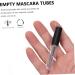 Hemoton 1set Mascara Tube Eyelash Cream Tube Clear Empty Mascara Bottles DIY Mascara Bottle with Funnels Portable Mascara Bottle Refillable Mascara Bottle Small Mascara Container - Buy Online on SooperMarket.com