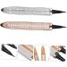 HAPINARY 2pcs Diamond Eyeliner Metallic Eyeliner Elf Eyeliner Lash Accessories Makeup Pens Rose Gold Plated 1 count (Pack of 1) Assorted Color - Buy Online on SooperMarket.com