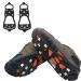YQBFTC shoe spikes shoe claws in the wint shoe spikes snow chains anti-slide shoe spikes 35-45 replacement spikes ICE grips for hiking ice cream snow shoe spikes for snow and ice and sport l b: 8 teeth