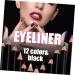 KALLORY Lip Makeup 12 Pcs Colored Eyeliners Eyeliner Pen Makeup Eyeliner Set Lip Line Make up Lip Liner Pencils - Buy Online on SooperMarket.com