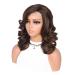 Quantum Love Short Loose Curly Body Wave Wig for Black Women - Mix Brown, 16 inches - Buy Online on SooperMarket.com