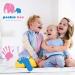 Pookie Boo Premium Baby Hand and Footprint Set - Real Wood Frame & Placeholder for 2 Baby Photos | Perfect Gift for Toddlers Mothers & Fathers - Buy Online on SooperMarket.com