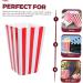 HOMSFOU 50 Pcs Boxes Popcorn Carton Popcorn Holder Popcorn Bowl Popcorn Bags Movie Night Gift Popcorn Machine Popcorn Packets Popcorn Containers Gifts Popcorn Bucket Classic Paper Gift Bag - Buy Online on SooperMarket.com