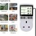 Gobesty Digital Temperature Controller Thermostat Outlet Socket 230 V Digital Thermostat Outlet Plug with Temp Sensor Temperature Switch Heating Cooling Timer for Greenhouse Farm Aquarium Reptile - Buy Online on SooperMarket.com