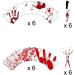 Dzrige 24 Pieces Halloween Cupcake Toppers Wrappers Horror Cake Decoration Scary Bloody Knife Scissors Food Decor Party Suppliers for Halloween Theme Party Ghost Party Birthday Party - Buy Online on SooperMarket.com