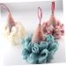 Shop Angoily 3 Pcs Ice Cream Bath Ball - Exfoliating Bath Sponge & Loofah for Men - Soft & Durable Shower Pouf - International Shipping Available - Buy Online on SooperMarket.com