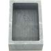 Graphite Ingot Mold for Melting Casting Gold, Silver, and Other Metals (150x100x50mm-7500g Gold 3979g Silver) - Buy Online on SooperMarket.com
