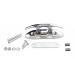 Thorn Boat Folding Cleat,Flip Up 4-1/2" Dock Cleats Marine Stainless Steel 4 1/2 Inch,1pcs