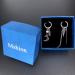 Mshion Unisex Moon Stud Earrings with Jewelry Box - 1 Pair | Unique Gift Idea - Buy Online on SooperMarket.com