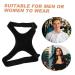 Gatuida Belt Holder Brace Shoulder Rest Straightener Men Women Posture Band Black Polyester - Buy Online on SooperMarket.com