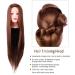 Cikonielf Hair Training Head - Synthetic Fiber for Web Design & Coloring Practice - Washable with Shampoo - Buy Online on SooperMarket.com