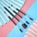 4pcs Professional Eyebrow Eyelash Brush Comb Set - Soft Hair Double Head Makeup Tool for Perfect Brows & Lashes | International Shipping - Buy Online on SooperMarket.com