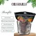 EL RANCHO DRIED CHILI GUAJILLO 185g per Bag 100% Mexican Smoky Flavor ideal for original Mexican meals - Buy Online on SooperMarket.com