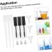 CANIGHT 2 Sets Mascara Tube Eyelash Wand Tube Eye Gloss Tube Empty Eyeliner Tubes Clear Bottle Plastic - Buy Online on SooperMarket.com