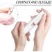 Rehomy 2-in-1 Eyebrow Trimmer & Face Hair Remover | Rechargeable Painless with Light Rose Gold & White | International Shipping Available - Buy Online on SooperMarket.com