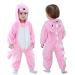 Doladola Unisex Baby Toddlers Romper Jumpsuit Hooded Cartoon Sleepsuits Infant Outfit 3 5-4 5 Years Pink Dinosaur
