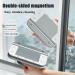 Magnetic Windshield Cleaner Tool | Double-Sided Window Wiper for High Rise & Car Glass | Adjustable Magnetic Cleaner for 3-10mm Thickness - Buy Online on SooperMarket.com