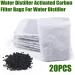 Buy 20 Pieces Activated Carbon Bamboo Coal Air Purification Bags | Quarterly Cleaning Charcoal for Water Distillers - International Shipping Available - Buy Online on SooperMarket.com