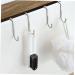 NAMOARLY 6pcs Back of Door Hooks Hat Wall Hooks Kitchen Cabinet Hooks S Hook Stainless Steel Cupboard - Buy Online on SooperMarket.com