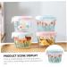 Zerodeko Practical Durable Sealed Jam Home Ml for Container Food Case Snack - Buy Online on SooperMarket.com