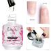 PrettyDiva No Wipe Top Coat - 0.5 Oz High Gloss Gel Top Coat for UV Led Light Cured Gel Nail Polish - Clear - Buy Online on SooperMarket.com