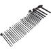 Verdant Touch Eyeshadow Brush 32-Piece Complete Makeup Brush Set Face Powder Brush Eyeshadow Brush Beauty Tool Black - Buy Online on SooperMarket.com