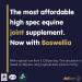 Suppleaze Gold Joint Supplement for Horses - Nourishes Conditions and Supports Your Horses Joints - Optimum Levels of Glucosamine - New Formula with MSM HA Vitamin C And Boswellia 600 g (Pack of 1) - Buy Online on SooperMarket.com