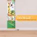 Kids Height Chart - Canvas Growth Chart for Baby with Forest Animal Theme - 79 x 7.9 Inches - Buy Online on SooperMarket.com