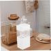 Angoily Clear Makeup Brush Holder - Travel Cosmetic Organizer with Lid for Desk & Dressing Table - Buy Online on SooperMarket.com