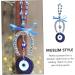 ORFOFE 1pc Blue Eyes Pendant Car Christmas Decorations Car Key Ring Turkish Evil Eye Pendant Household - Buy Online on SooperMarket.com