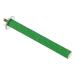 Patikil 0.6x5.5 Vogel paw bird wood barsch stand cage accessories for small bird parrot love bird parlor parlor sittich green 0.6x5.5 "green