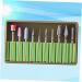 Beavorty 2 Sets nails kits Manicure sand tool nail file electric nail file bits Diamond Nail Bit tungsten carbide nail drill Nail Art supplies nail bits nail drill bits pedicure suite 5x1cmx2pcs Greenx2pcs - Buy Online on SooperMarket.com