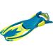 Cressi Kids Rock Fins S/M for Snorkeling, Swimming, Boogie Boarding - US Youth 1/3 | EU 32/34 - Blue/Yellow - Buy Online on SooperMarket.com