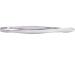 Silver Tone Slanted Flat Tip Metal Hair Eyebrow Tweezer Cosmetic for Lady - Buy Online on SooperMarket.com