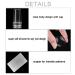Premium Silicone Nail Art Stamper Set - Jelly Nail Stamper & Scraper for DIY French Nail Designs - International Shipping Available - Buy Online on SooperMarket.com