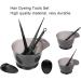 5 PCS Professional Hair Coloring Kit - Salon and Home Hair Dye Tools Set - Buy Online on SooperMarket.com