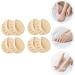 DOITOOL Womens 20 Pairs Cushion Honeycomb Metatarsalgia Socks - Invisible Half Toe Separator Non-Slip Sandals - Buy Online on SooperMarket.com