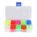 Tomotato 1000pcs/box Round Plastic Beads Fishing Beads Set Round Bait Fishing Tackle for Outdoor Fishing