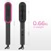 Prizm Hair Straightener Brush - Fast Heating Negative Ions Anti-Scald Design 4 Temp Settings Dual Voltage - Perfect Gift for Women - Buy Online on SooperMarket.com