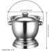 Chamber Pot with Lid 3.3L Stainless Steel Bedside Commode Bucket Potable Spittoon Metal Bedpan Urine Pots for Kids Adults Elder Patient Home Camping Car Travel - Buy Online on SooperMarket.com