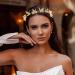 CAKURE Butterfly Headband Gold Crown Tiara Goddess Headpiece Metal Butterflies Hairband Head Hoop Party Birthday Prom Hair Accessories (Gold)