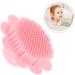 Healvian Silicone Baby Bath Brush Set - Gentle Skin Care and Massage for Newborns - 2 Pack 10x10x5cm - Buy Online on SooperMarket.com
