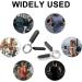 Zozomaiy 4 Pack 25mm Dumbbell Closures - Spring Lock Attachments for Weight Lifting & Strength Training - Buy Online on SooperMarket.com