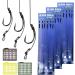 Hekobag carp hair rig braided line wire 8340 carp rig bait hook swivel hook carbon steel endpiece accessories for carp fishing