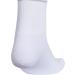 adidas Women's Cushioned Sport High Quarter Socks (3-Pair) - Medium - White/Clear Onix Grey - Buy Online on SooperMarket.com