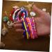 ABOOFAN 24 Pcs Clay Bracelet Bohemia Bracelets Stackable Bracelet Bracelets Aesthetic Elastic Bracelet Summer Beach Bracelets Summer Beach Jewelry Wafer Decorate Miss Polymer Clay - Buy Online on SooperMarket.com